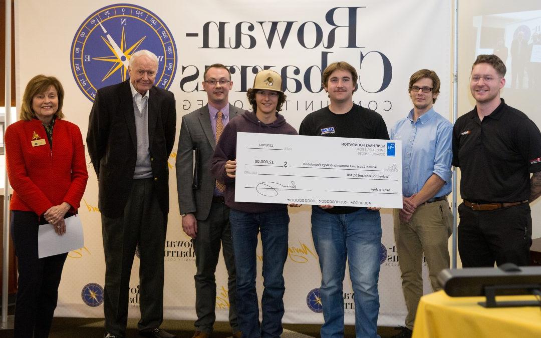 Gene Haas Foundation Provides Grant to Support Students at Rowan-Cabarrus Community College