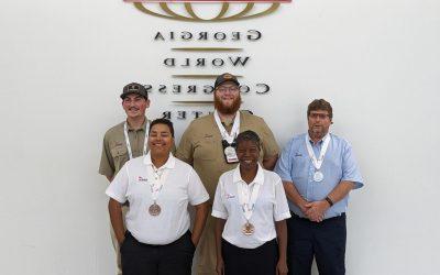 Four Rowan-Cabarrus Community College Students Win Awards at National SkillsUSA Competition